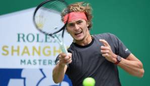 Alexander Zverev steht im Shanghai-Viertelfinale