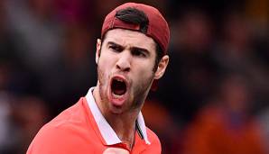 Karen Khachanov hat in Paris-Bercy die beste Turnierwoche seiner Karriere gespielt