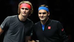 Alexander Zverev, Roger Federer