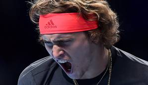 Alexander Zverev am Montag in London