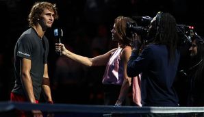 Alexander Zverev steht im Endspiel der ATP-Finals.