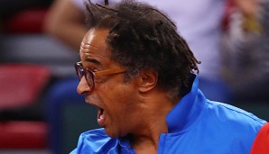 Yannick Noah ist ein Mann der alten Davis-Cup-Schule