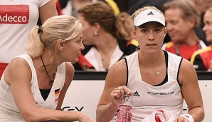 Barbara Rittner und Angelique Kerber wollen in der Weltgruppe bleiben