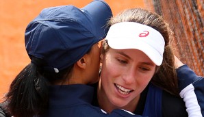 Anne Keothavong durfte mit Johanna Konta am Samstag doch noch jubeln