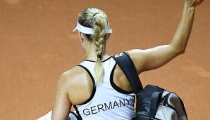 Abschied nach zwei gebrauchten Tagen: Angelique Kerber in Stuttgart