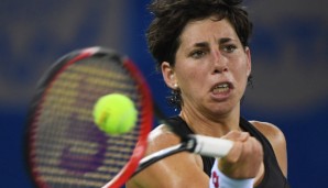 Carla Suarez Navarro wird seit der Saisonvorbereitung von Schulterschmerzen geplagt