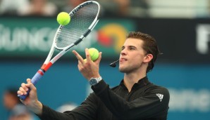 Dominic Thiem startet in dieser Woche in Brisbande