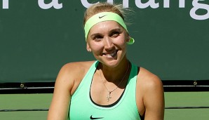 Elena Vesnina strahlt immer noch beim Gedanken an Indian Wells