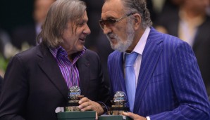 Ilie Nastase und Ion Tiriac: Rumänische Freunde vereint gegen die WTA