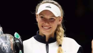 Caroline Wozniacki bei den WTA Finals 2017