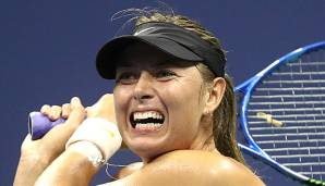 Maria Sharapova hat zuletzt bei den US Open aufgeschlagen