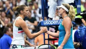 Karolina Pliskova (l.) und Coco Vandeweghe (r.)