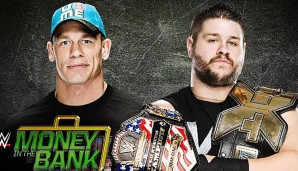 John Cena (l.) trifft auf Kevin Owens