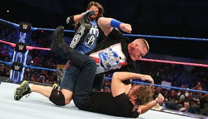 Gegen Ambrose erlitt Cena jüngst die erste cleane Niederlage bei SmackDown seit ca. 7 Jahren